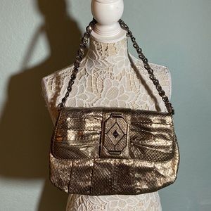 Like new RAFE NEW YORK Bronze Metallic Shoulder Bag
